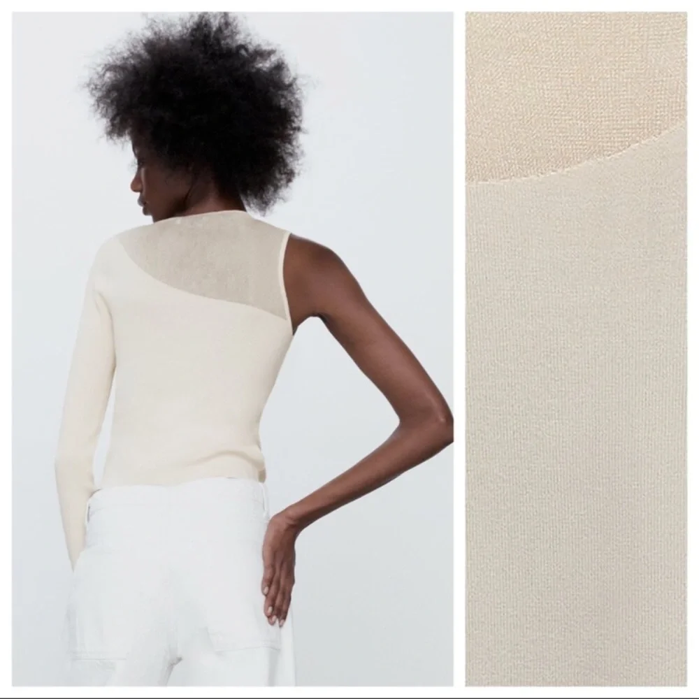 Zara one shoulder